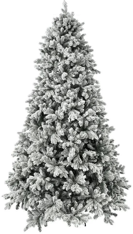 Χριστουγεννιάτικο Δέντρο Flocked Sugar Pine 78099 240cm (3626tips) White-Green