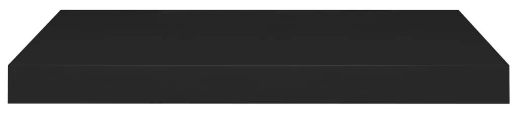 vidaXL Ράφι Τοίχου Μαύρο 60 x 23,5 x 3,8 εκ. MDF