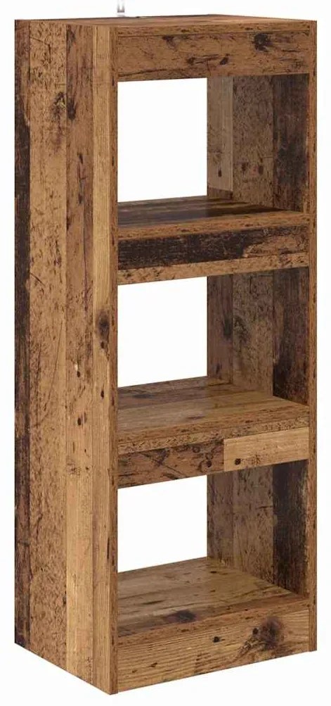 vidaXL Βιβλιοθήκη Παλαιό ξύλο 40 x 30 x 103 εκ. Επεξεργασμένο ξύλο