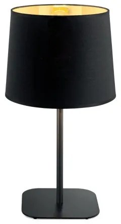 Επιτραπέζιο Φωτιστικό Nordik μαύρο με χρυσό Ideal Lux-161686-Μαύρο-Χρυσό 161686