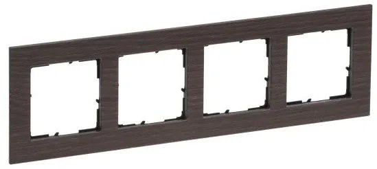 Natura Πλαίσιο 4Θ Dark Oak  SEANO 766134 Legrand 766134