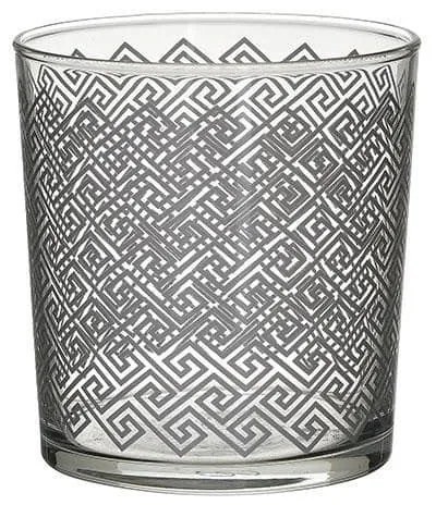 Ποτήρι Ουίσκι Σετ 6 Τμχ. Γυάλινο White Click Glass