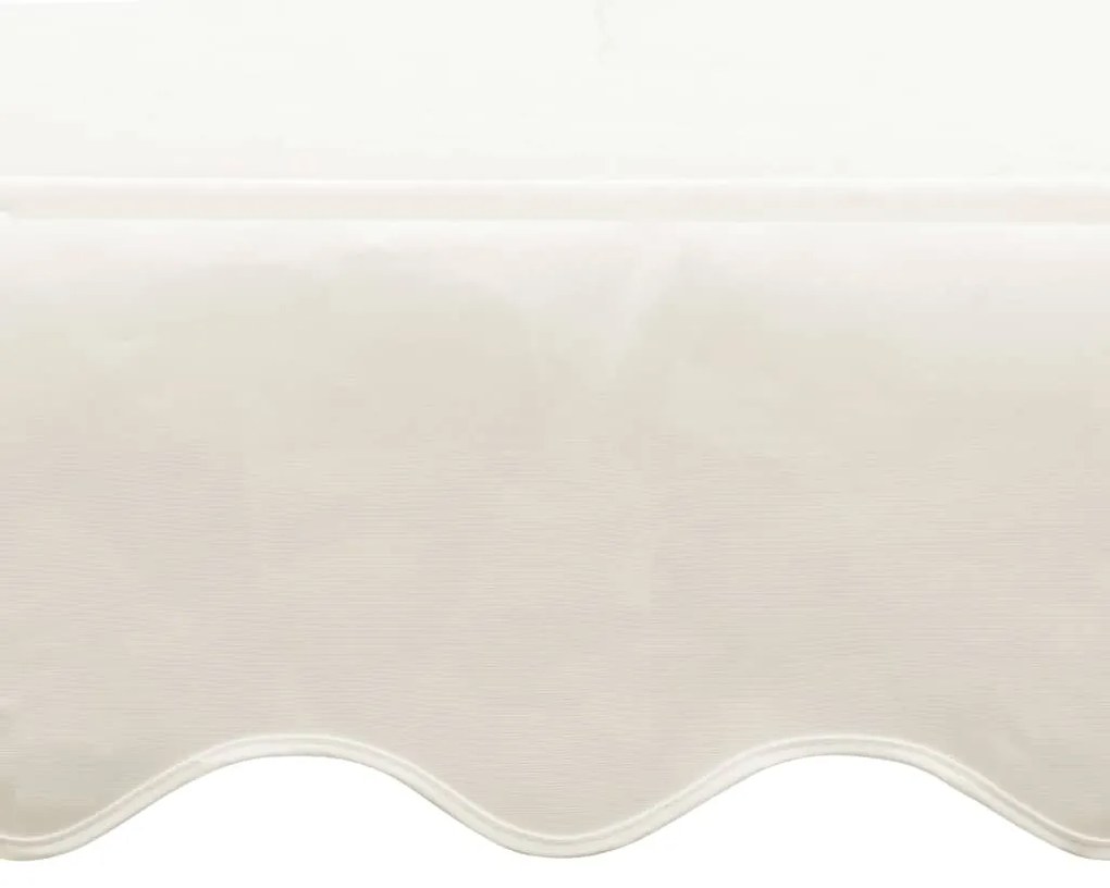 vidaXL Τέντα Μεταφερόμενη με Βραχίονες Κρεμ 4 x 3 μ.