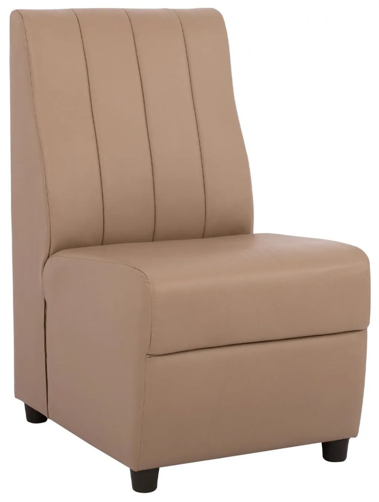 Πολυθρόνα LANDON C3162.04 με PU Καπουτσίνο 51x66x93Υ εκ. 51x66x93 εκ.