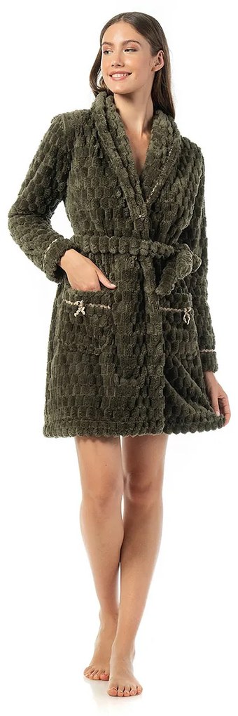 Ρόμπα Fleece Γυναικεία Mara-M 1020-21 Πράσινο X-LARGE