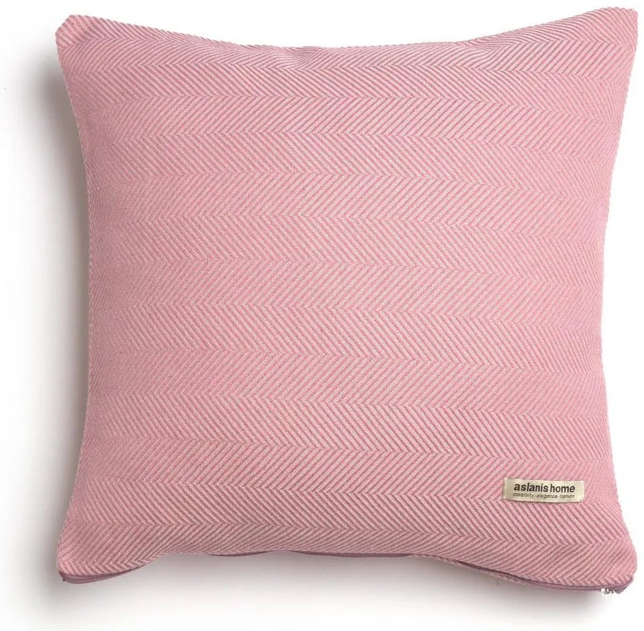 Διακοσμητική μαξιλαροθήκη Aslanis Home Atheras-Sapio milo-45 x 45 εκ.