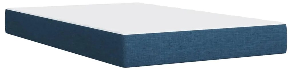 ΚΡΕΒΑΤΙ BOXSPRING ΜΕ ΣΤΡΩΜΑ ΜΠΛΕ 120X200 ΕΚ. ΥΦΑΣΜΑΤΙΝΟ 3288175