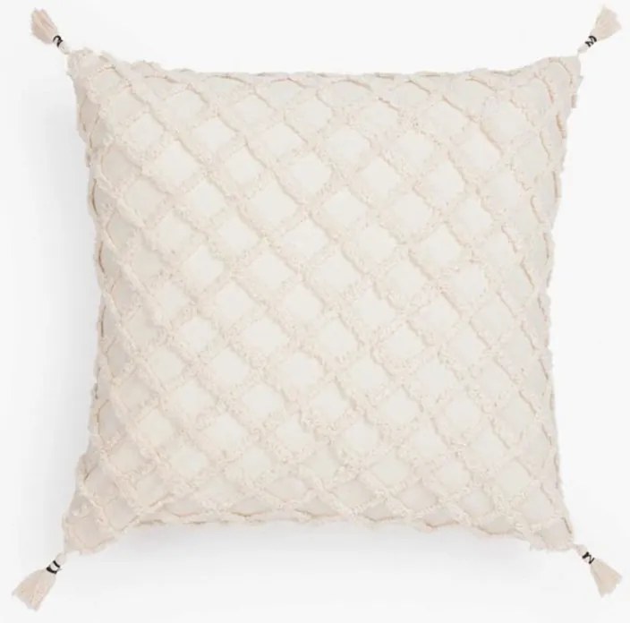 Μαξιλαροθήκη Διακοσμητική Royal CAROYAL45CRU Ecru Calma House 45X45 100% Cotton