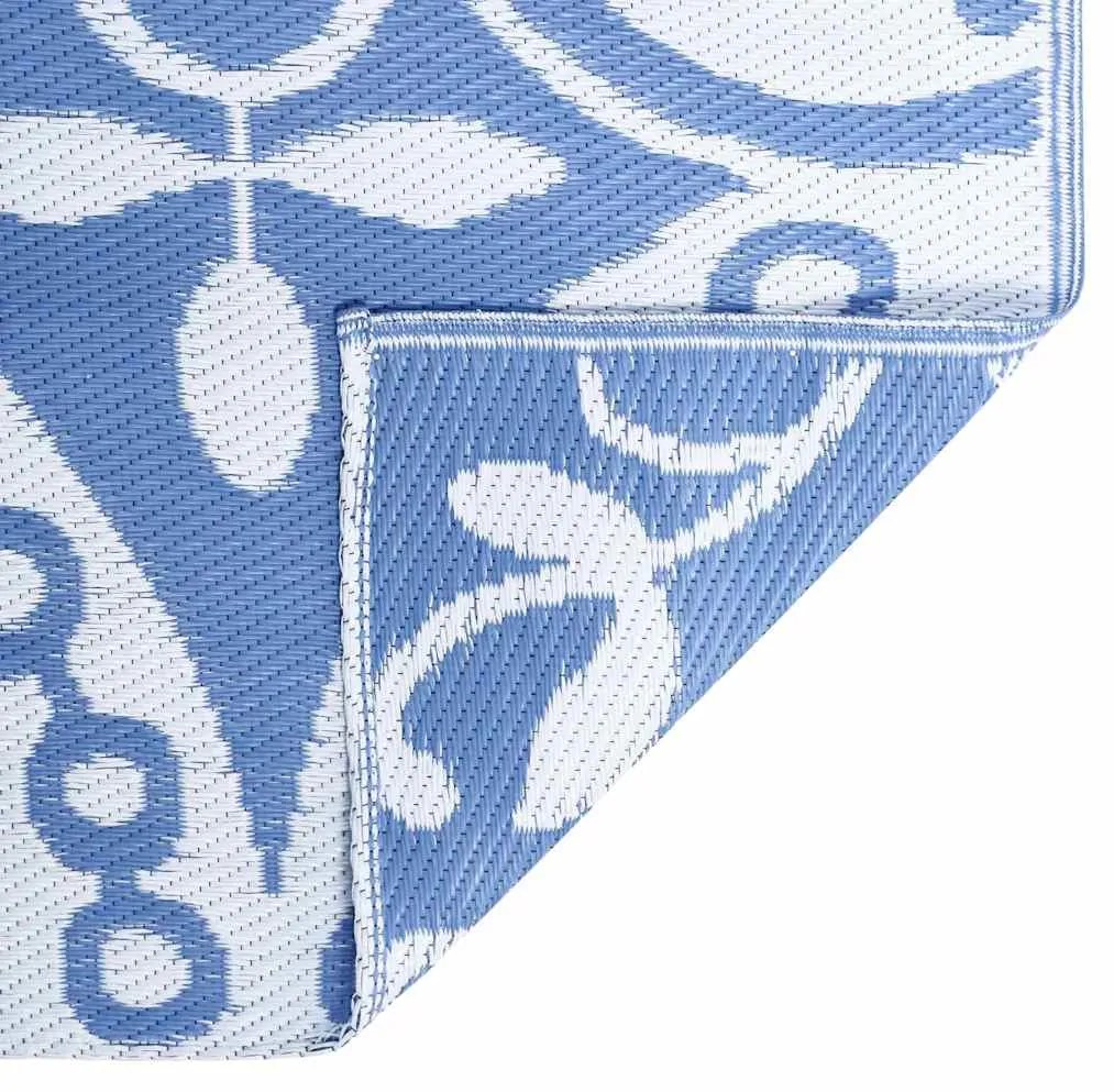 vidaXL Χαλί εξωτερικού χώρου ARAKIL Γαλάζιο 300 x 400 cm PP