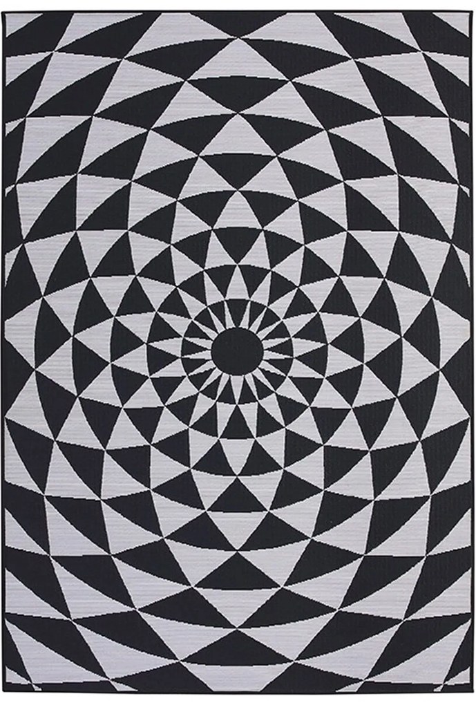 Χαλί Carol 17X/Q03 Black-White Carpet Couture 160X230cm