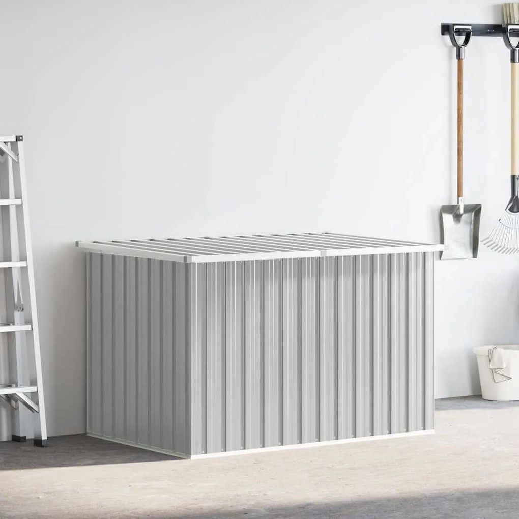 vidaXL Μπαούλο Αποθήκευσης Κήπου Γκρι 171 x 99 x 93 εκ.