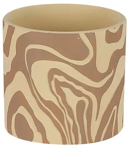 Κασπώ (Φ13.5x12.5) Marhome Μπεζ/Καφέ 06-24523