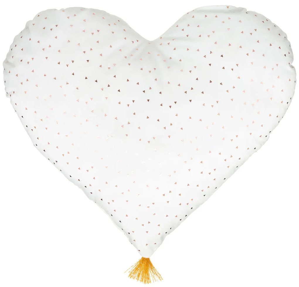 Διακοσμητικό Μαξιλάρι (40x45) A-S Heart White 174334B