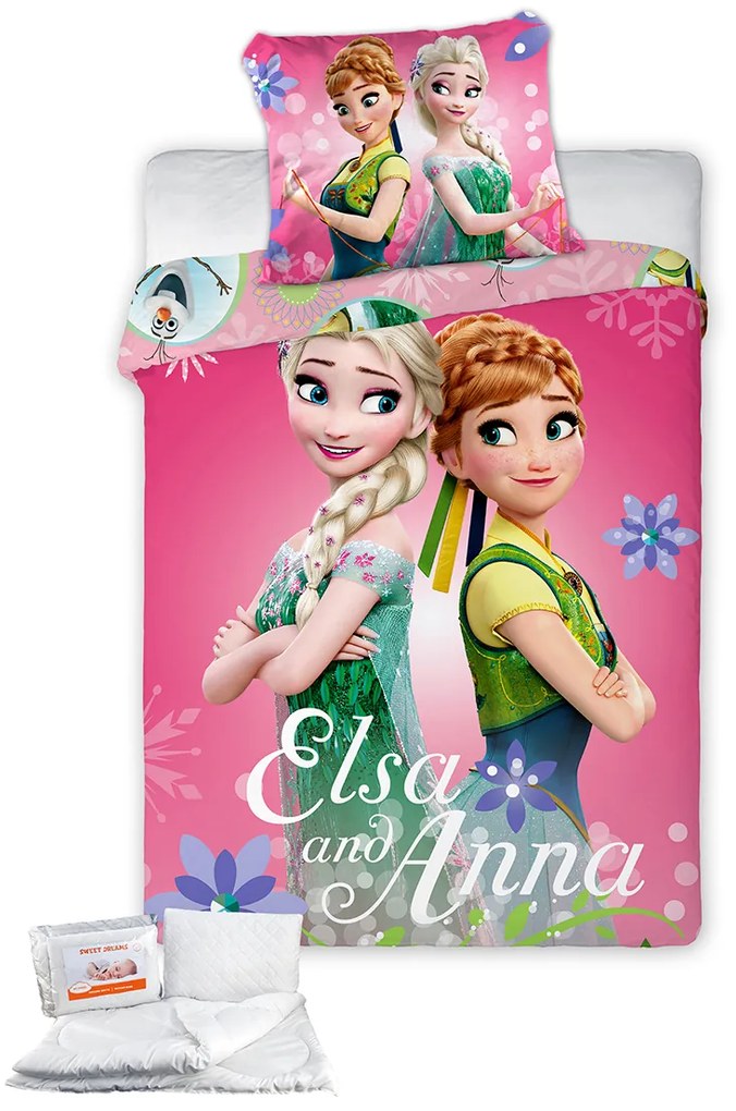 Σετ Κούνιας 4τμχ Dimcol Disney Frozen 584