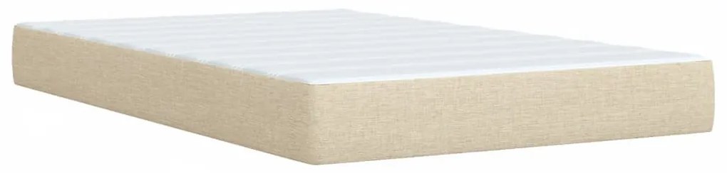 ΚΡΕΒΑΤΙ BOXSPRING ΜΕ ΣΤΡΩΜΑ ΚΡΕΜ 120X200 ΕΚ. ΥΦΑΣΜΑΤΙΝΟ 3288167