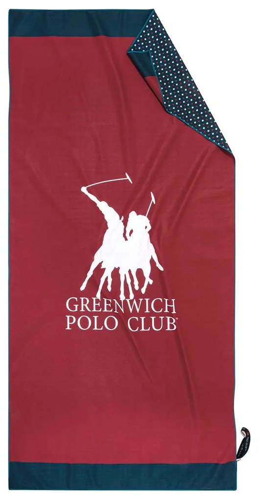 Πετσέτα Θαλάσσης Microfiber 2 Όψεων (80x170) Greenwich Polo Club Beach 3873
