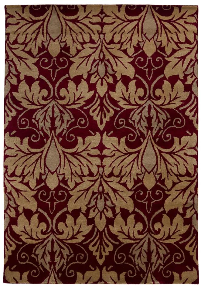 Χειροποίητο Χαλί Aqua DAMASK RED Royal Carpet - 160 x 230 cm - 19MADRE.160230
