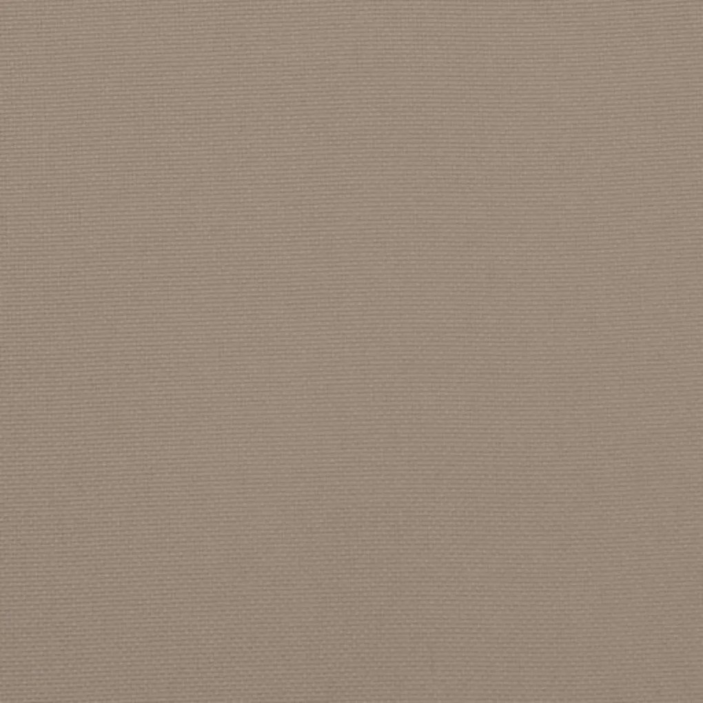 Μαξιλάρια Παλέτας Κήπου 6 τεμ. Taupe 50x50x7 εκ. Oxford Ύφασμα - Μπεζ-Γκρι