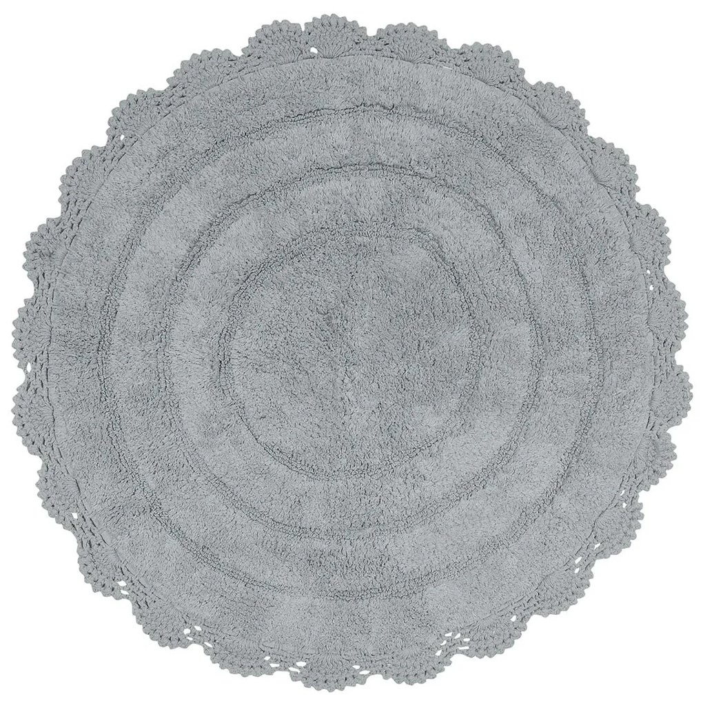 Πατάκι Μπάνιου (Φ60) Das Home Bathmats Colours 0632 Grey