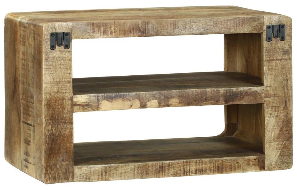 vidaXL Κονσόλα Τηλεόρασης 60x32x36 cm Μασίφ Ξύλο Μάνγκο