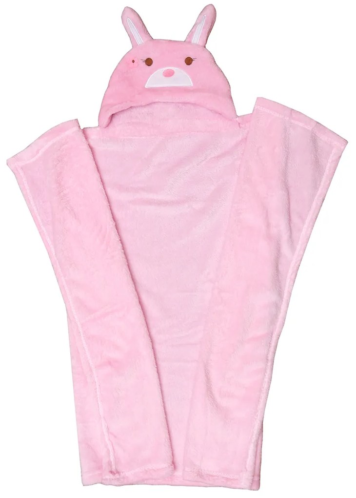 Κουβέρτα Fleece Με Κουκούλα (76x102) Viopros Σχ88