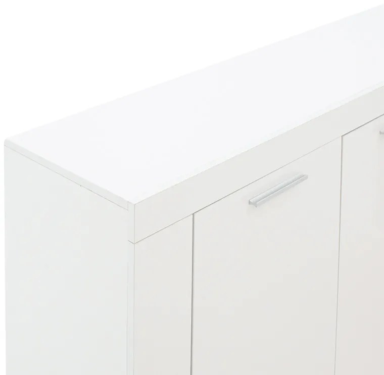 Μπουφές Joanna pakoworld λευκό 144x42x80εκ - 235-000013 - 235-000013