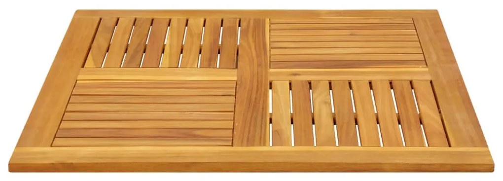 vidaXL Επιφάνεια Τραπεζιού Τετράγωνη 90x90x2,2 εκ. Μασίφ Ξύλο Ακακίας