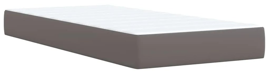 ΚΡΕΒΑΤΙ BOXSPRING ΜΕ ΣΤΡΩΜΑ ΓΚΡΙ 100X200ΕΚ. ΑΠΟ ΣΥΝΘΕΤΙΚΟ ΔΕΡΜΑ 3288410