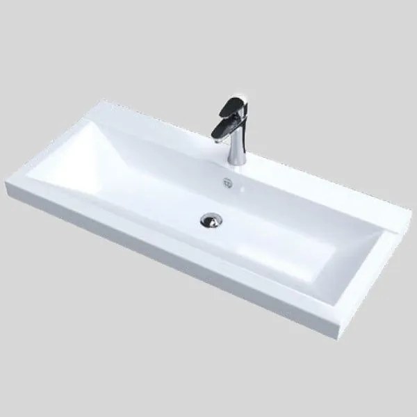 Sanitec NODO Νιπτήρας Μπάνιου 90x40x11cm