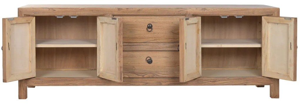 Τηλεόραση Home ESPRIT Φυσικό 160 X 40 X 55,5 cm