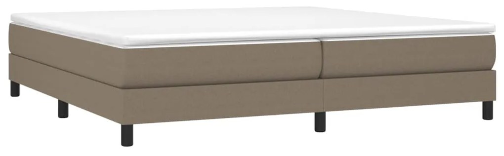 ΚΡΕΒΑΤΙ BOXSPRING ΜΕ ΣΤΡΩΜΑ TAUPE 200X200 ΕΚ. ΥΦΑΣΜΑΤΙΝΟ 3144105