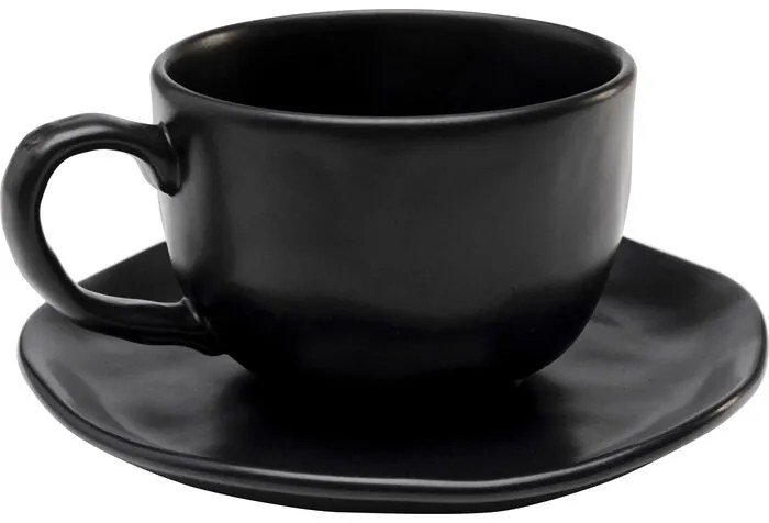 Coffee Cup Organic Black (2/part) - Μαύρο