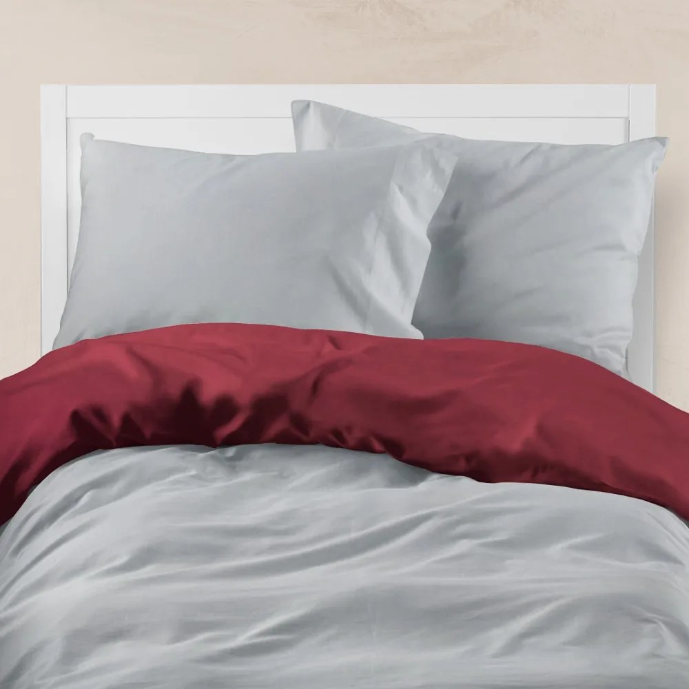 Παπλωματοθήκη Μονόχρωμη Solid Διπλή Puce-Grey 220 x 240 cm 000302118082