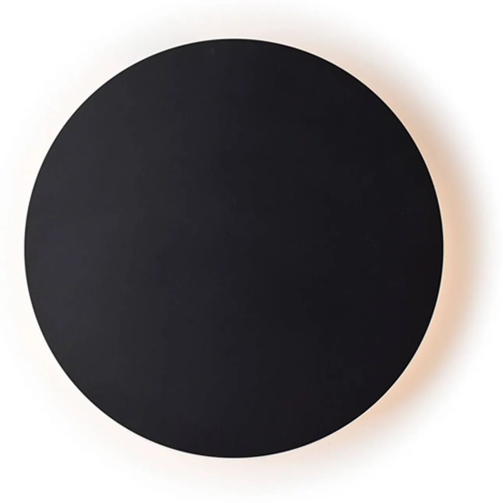 Πλαφονιέρα Με Mdf ZM1715LEDWB Black Mdf, Metal