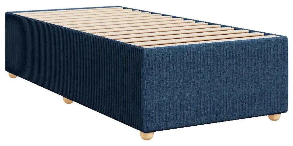 ΚΡΕΒΑΤΙ BOXSPRING ΜΕ ΣΤΡΩΜΑ ΜΠΛΕ 90X190 ΕΚ.ΥΦΑΣΜΑΤΙΝΟ 3287310