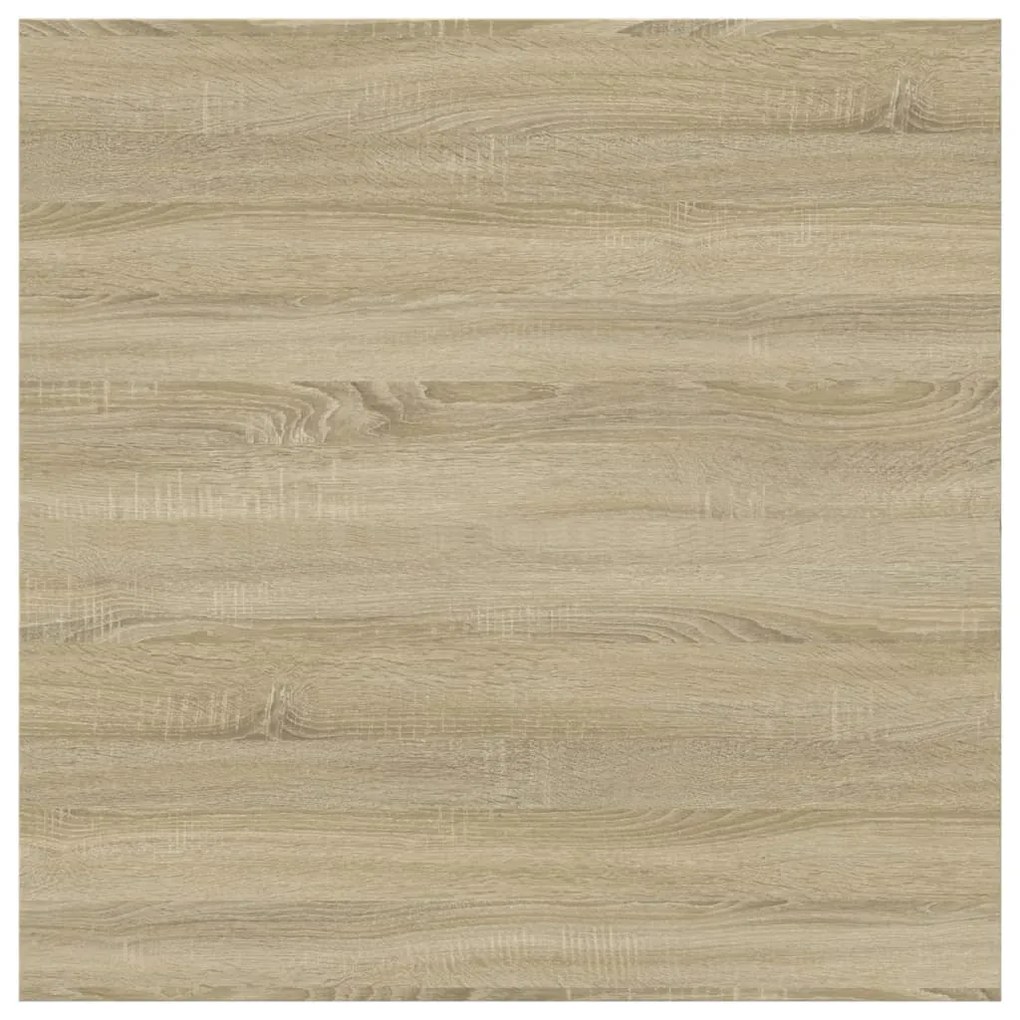 vidaXL Ράφια Βιβλιοθήκης 4 τεμ. Sonoma Δρυς 40x40x1,5 εκ. Μοριοσανίδα
