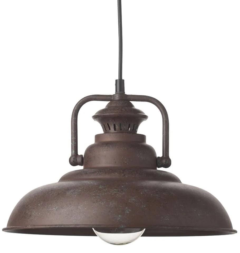 Φωτιστικό Οροφής Μονόφωτο Aca Gaia KS184331R Rust