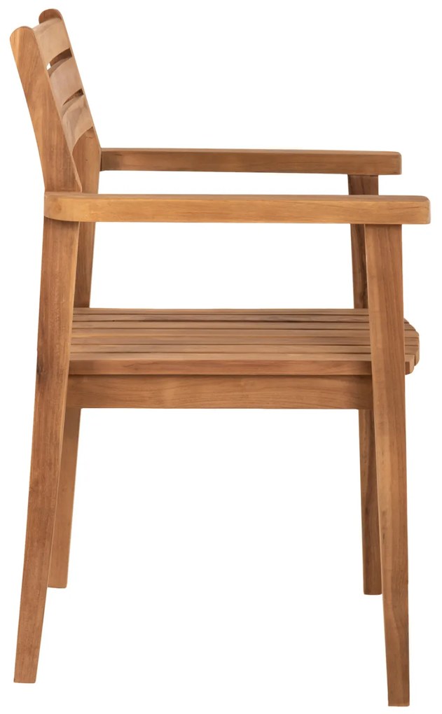 ΠΟΛΥΘΡΟΝΑ ERIETTA ΞΥΛΟ TEAK ΣΤΟΙΒΑΖΟΜΕΝΗ HM9534 ΣΕ ΦΥΣΙΚΟ ΧΡΩΜΑ 60x54x87Y εκ.