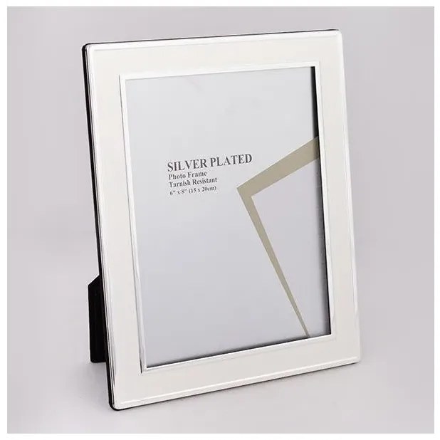 Κορνίζα Μεταλλική Επάργυρη Ασημί 20x25cm 756-10035 Estheti-756-10035-Ασημί 756-10035