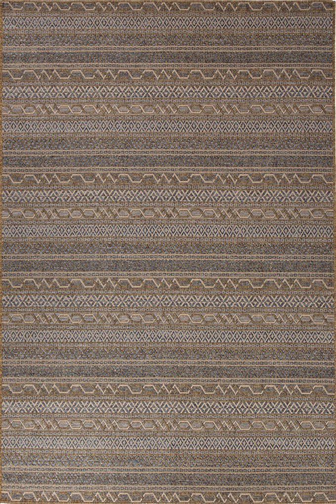 Χαλί Ψάθα Comodo 20622 L Blue-Beige RoyaL Blue-Beige Carpet 200X290cm