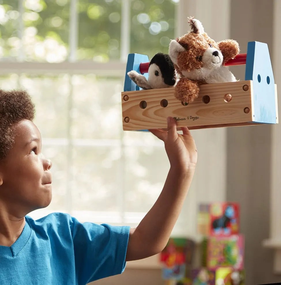 Ξύλινο Βαλιτσάκι με Εργαλεία &amp; Βίδες  10494 Melissa &amp; Doug