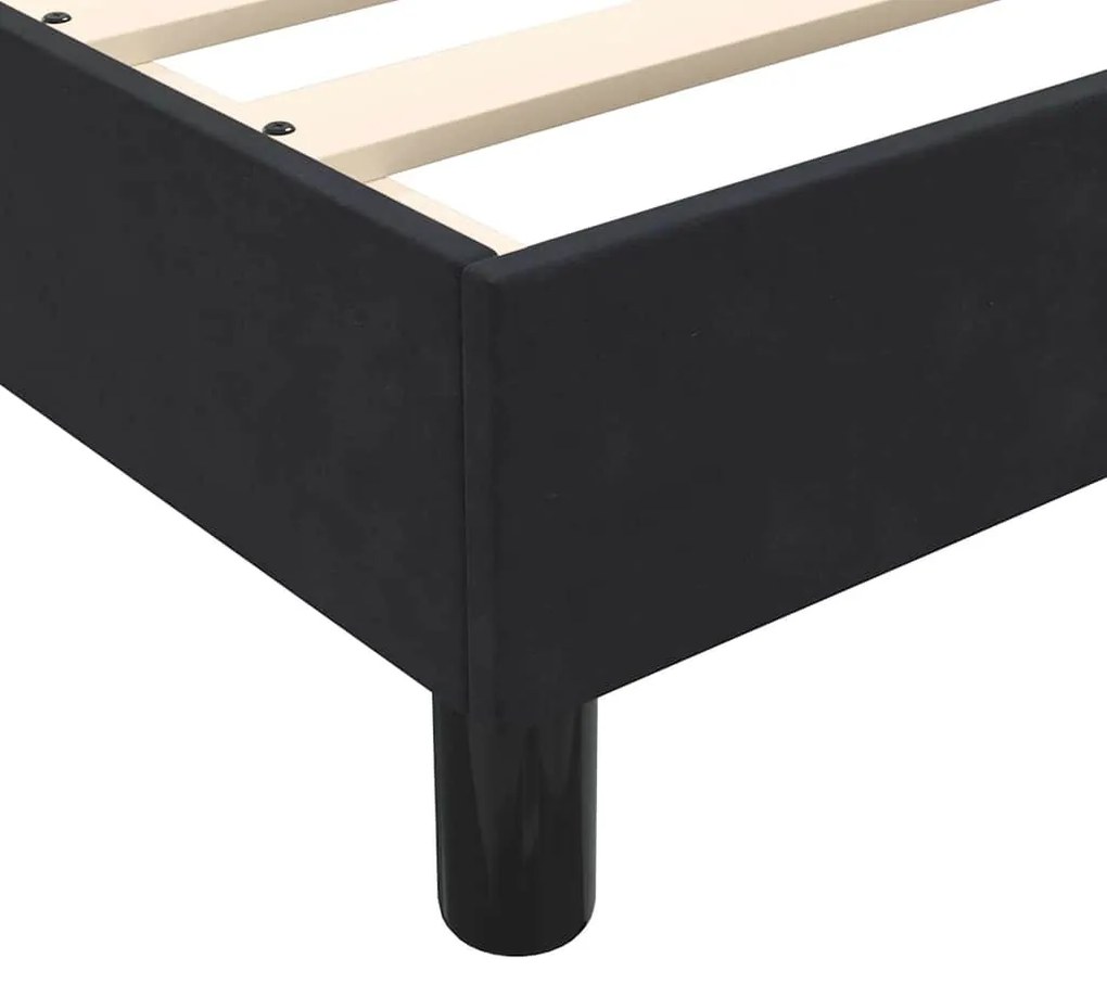 BOX SPRING ΚΡΕΒΑΤΙ ΜΕ ΣΤΡΩΜΑ ΜΑΥΡΟ 100X220 ΕΚ. ΒΕΛΟΥΔΙΝΟ 3315959