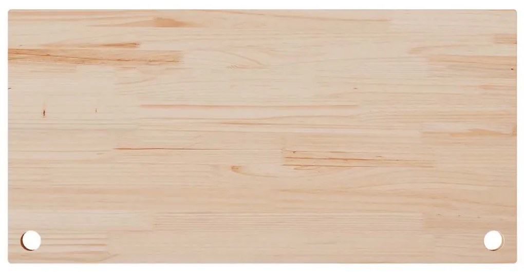 vidaXL Επιφάνεια Γραφείου 100 x 60 x 2,5 εκ. από Μασίφ Ξύλο Πεύκου
