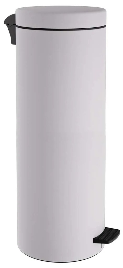 Κάδος Απορριμμάτων (Φ20x53) Pam &amp; Co 16lt 2053 White Matte