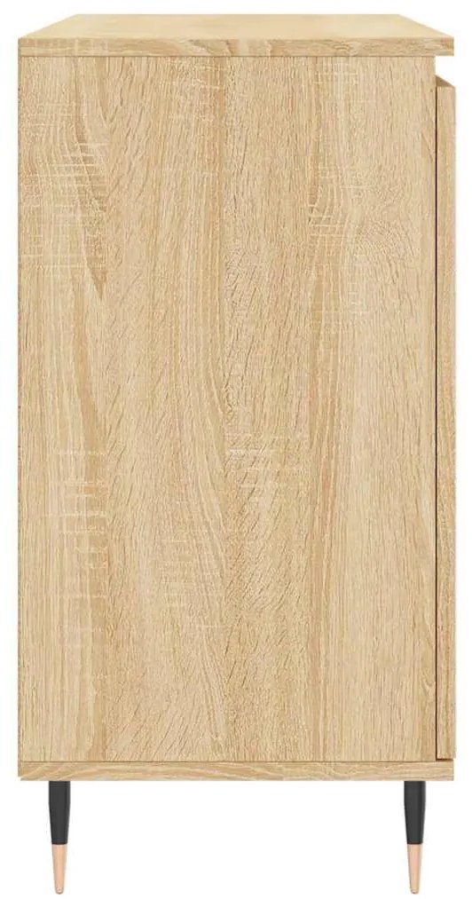 vidaXL Μπουφές Sonoma Δρυς 101,5 x 35 x 70 εκ. από Επεξεργασμένο Ξύλο