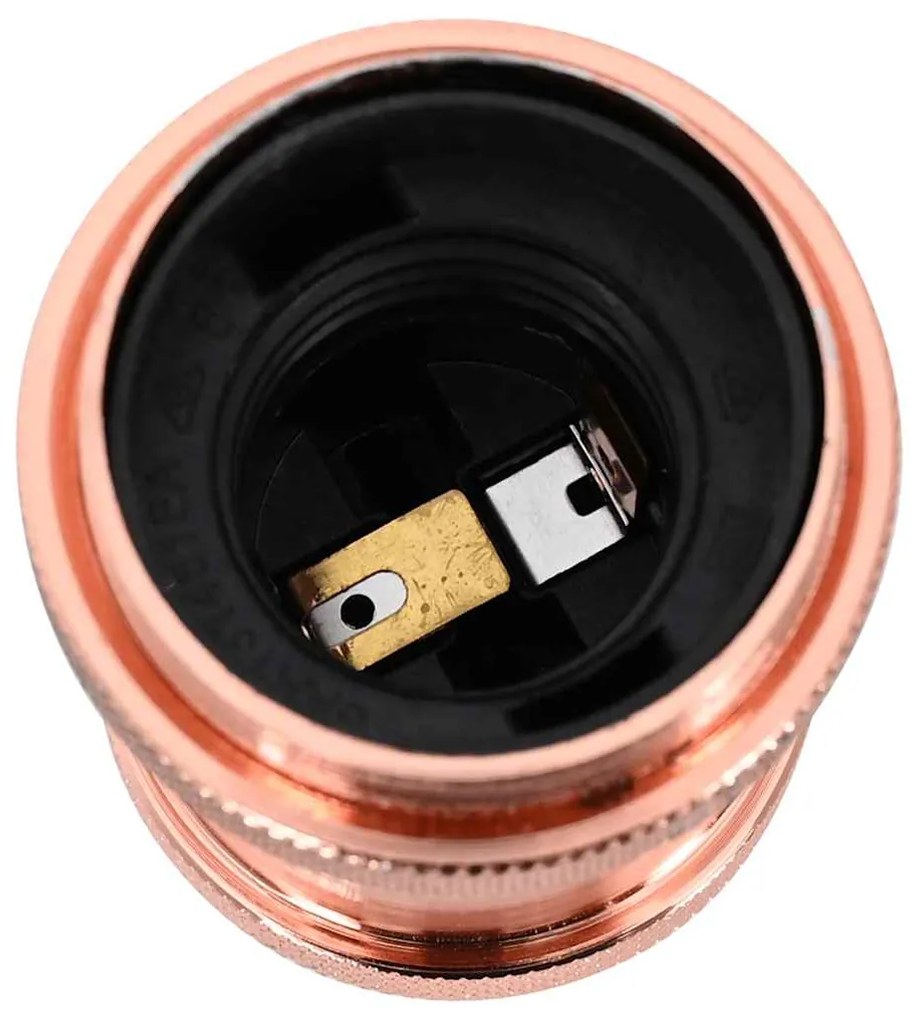 vidaXL Λαμπτήρες 2 τεμάχια Rose Gold E27