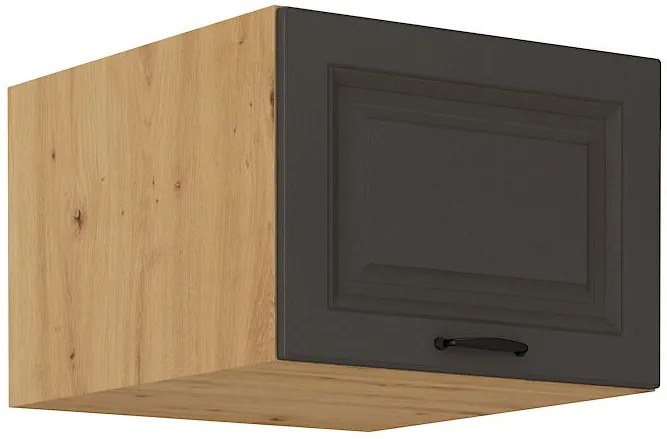 Κρεμαστό ντουλάπι Yvette 50 NAGU-36 1F-Grafitis