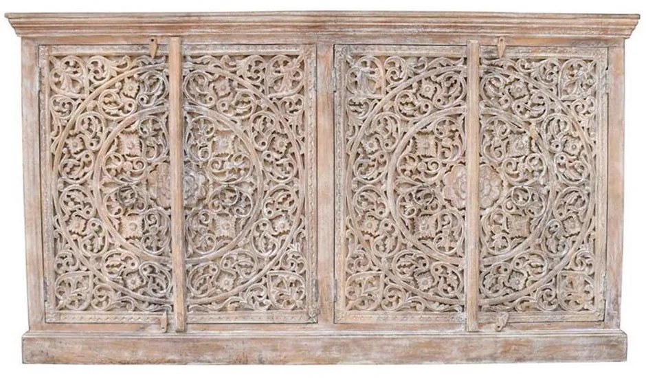 ROXANI ΜΠΟΥΦΕΣ ΦΥΣΙΚΟ 180x40xH102cm - 05-0300 - 05-0300