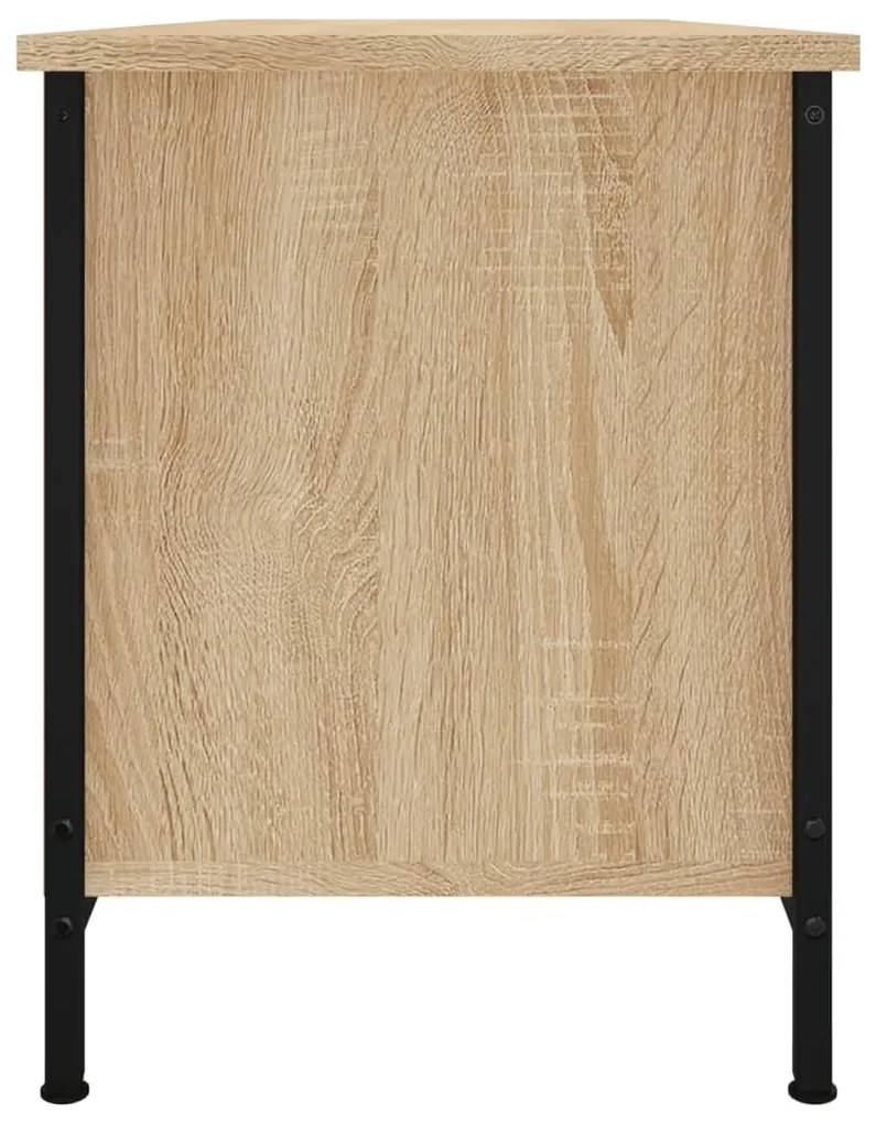 vidaXL Έπιπλο Τηλεόρασης με Πόρτες Sonoma Δρυς 102x35x45 εκ. Επεξ.Ξύλο