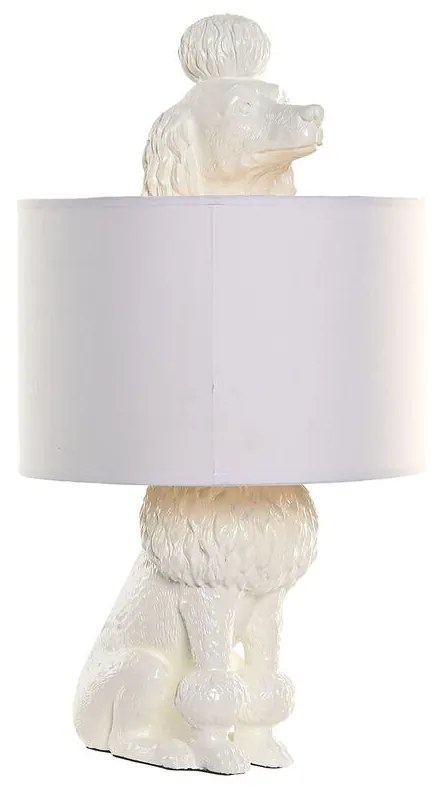 Επιτραπέζιο Φωτιστικό Home ESPRIT Λευκό Χρυσό 50 W 220 V